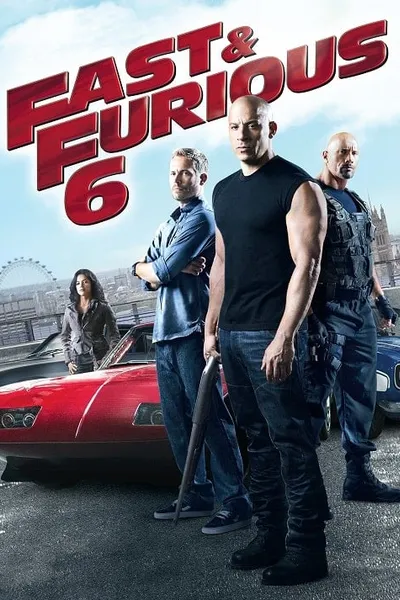 โปสเตอร์หนัง เร็วแรงทะลุนรก 6 Fast And Furious 6