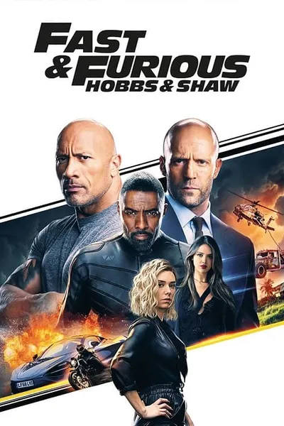 โปสเตอร์หนัง เร็วแรงทะลุนรก ฮ็อบส์ ชอว์ Fast And Furious Hobbs And Shaw
