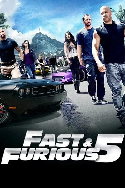 โปสเตอร์หนัง เร็วแรงทะลุนรก 5 Fast Five 5