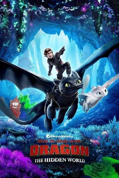 โปสเตอร์หนัง อภินิหารไวกิ้งพิชิตมังกร 3 How to Train Your Dragon 3 The Hidden World