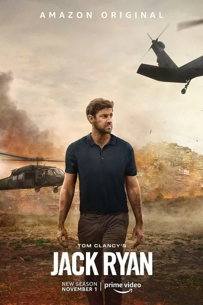 โปสเตอร์หนัง สายลับ แจ็คไรอัน Jack Ryan Season 2