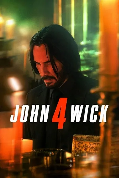 โปสเตอร์หนัง จอห์น วิค แรงกว่านรก 4 John Wick Chapter 4