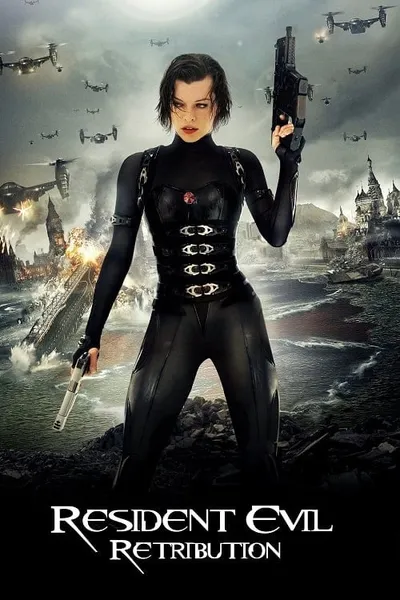 โปสเตอร์หนัง ผีชีวะ 5 สงครามไวรัสล้างนรก Resident Evil 5 Retribution