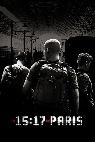 โปสเตอร์หนัง หยุดด่วนนรก 15:17 The 15:17 to Paris