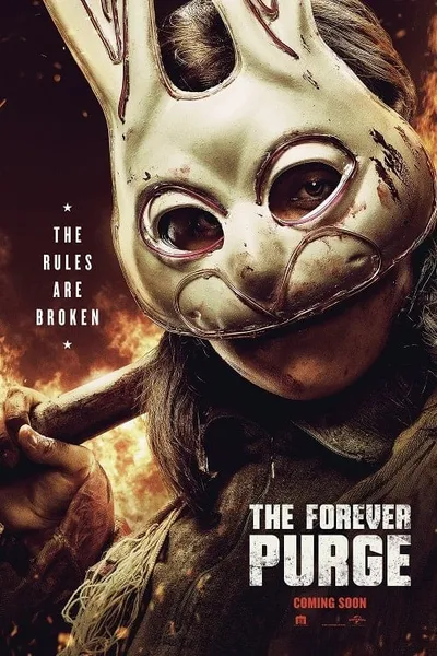 โปสเตอร์หนัง คืนอำมหิต อำมหิตไม่หยุดฆ่า The Forever Purge