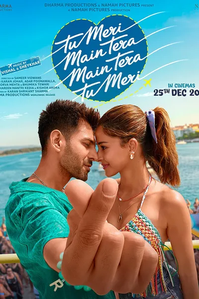 โปสเตอร์หนัง Tu Meri Main Tera Main Tera Tu Meri Tu Meri Main Tera Main Tera Tu Meri