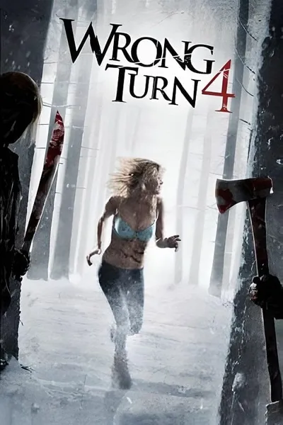 โปสเตอร์หนัง หวีดเขมือบคน 4 ปลุกโหดโรงเชือดสยอง Wrong Turn 4 Bloody Beginnings