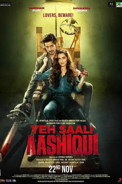 โปสเตอร์หนัง ฝันรัก ฝันร้าย Yeh Saali Aashiqui